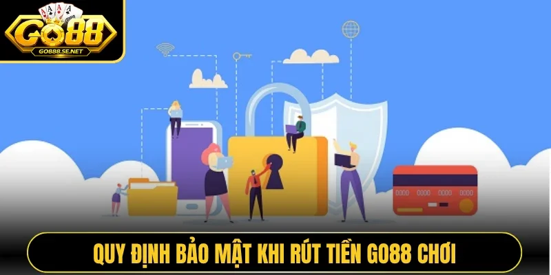Quy định bảo mật khi rút tiền GO88 chơi